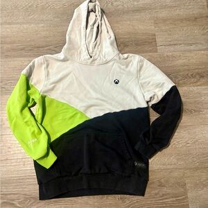 Xbox Colorblock Hoodie - Black, Green, and Cream